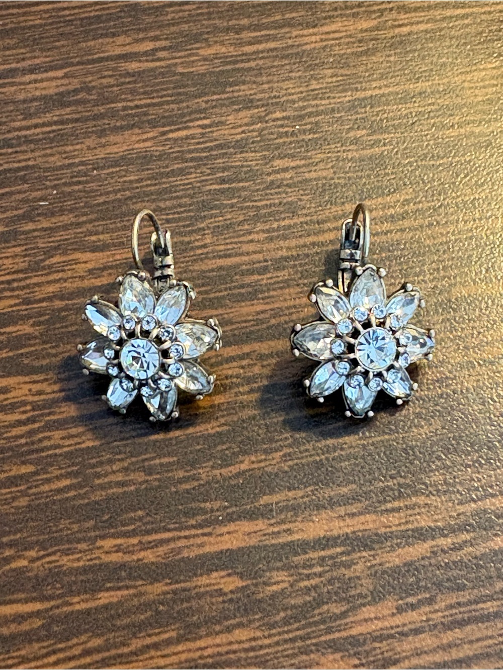 Chloe + Isabel Crystal Flower Earrings